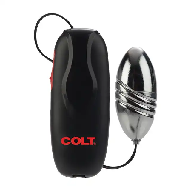 Colt - Turbo Bullet - Srebrne jajeczko z bardzo silnymi wibracjami. Super stymulacja!