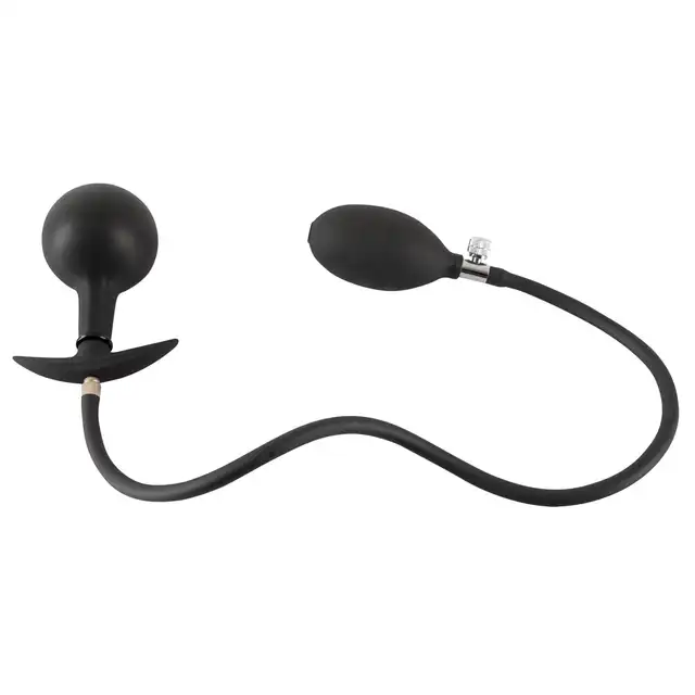 You2Toys - Inflatable Plug. Pompowany plug analny, z możliwością odpięcia pompki. Idealny do zabawy analnej dla początkujących i ekspertów. 