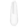 Satisfyer - Curvy 1+ White. Finezyjne wibracje w rytm ulubionej playlisty, przyjemna stymulacja Air-Pulse.