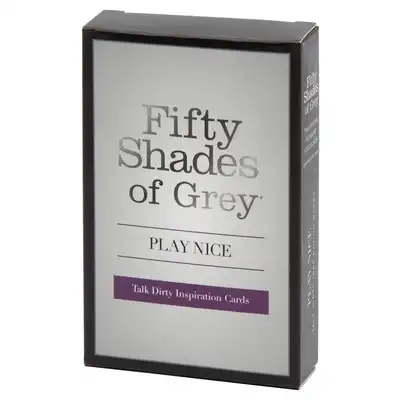 Fifty Shades of Grey - Play Nice Talk Dirty Card Game. Gra karciana dla par. 
