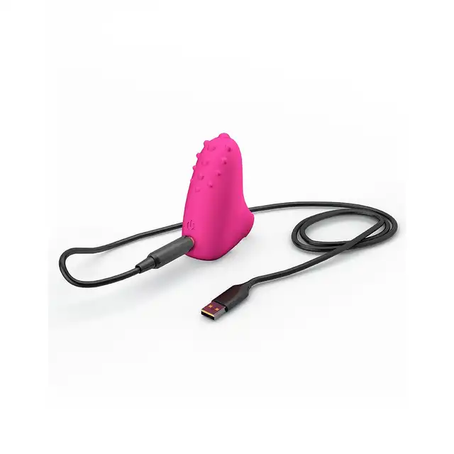 Dorcel – Magic Finger Recharge. Ładowany przez USB mini wibrator na palec. Ergonomiczny kształt, super gładki materiał. 