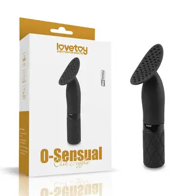 LoveToy - O'sensual Clit Jiggle. Masażer łechtaczki ze specjalnymi wypustkami! 13 cm