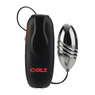 Colt - Turbo Bullet - Srebrne jajeczko z bardzo silnymi wibracjami. Super stymulacja!