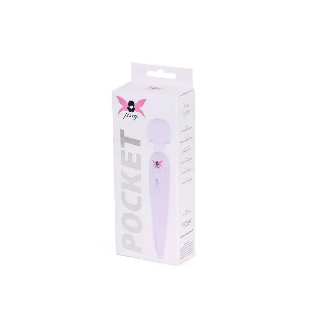 Pixey-  Pocket Magic Wand. Mały wibrator 15 cm x 2,5 cm. Mała magiczna różdżka, idealna do kieszonki. 