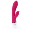 LoveToy - Rabbit Vibrator. Super gładki wibrator z króliczkiem, wodoodporny, 2 silniczki i 7 trybów wibracji! 20,5 cm długości. 