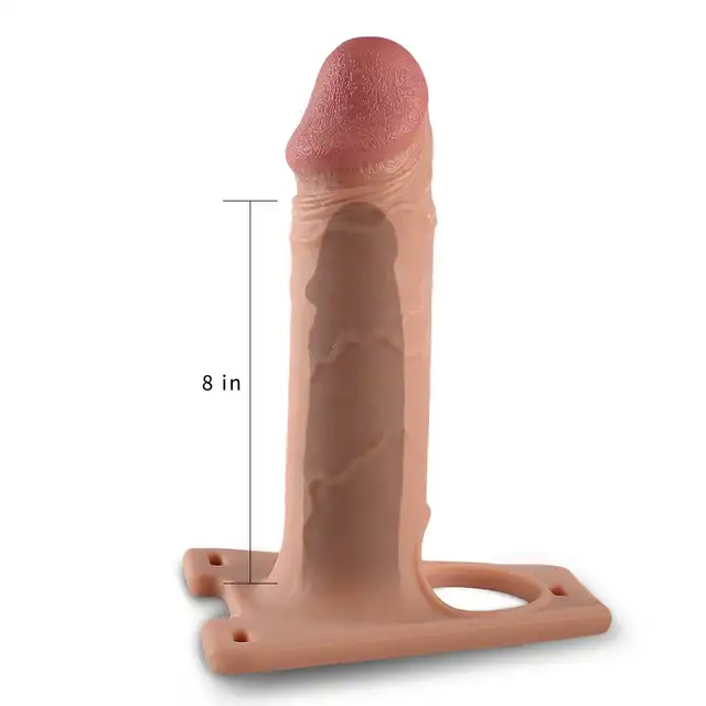 LoveToy - Strap-on Rodeo G 8,5". Strap-on z dziurką - unisex. Najlepszy na rynku!