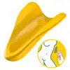 Satisfyer - High Fly Finger Vibrator Yellow. Nowość od Satisfyer'a! Idealnie wyprofilowany mini wibrator, wpasuje się idealnie pod majtki i nie tylko!