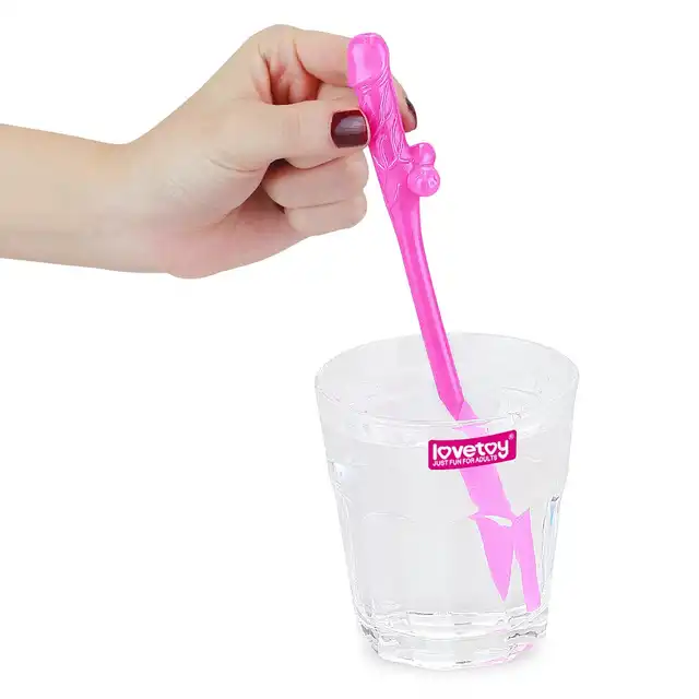 LoveToy - Willy Straw. Rurki do napojów w kształcie penisa. Zabawny prezent!