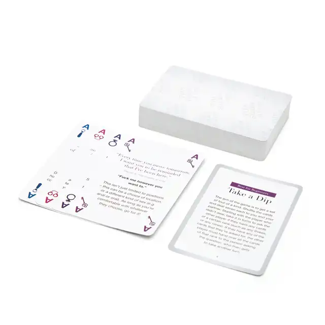 Fifty Shades of Grey - Play Nice Talk Dirty Card Game. Gra karciana dla par. 