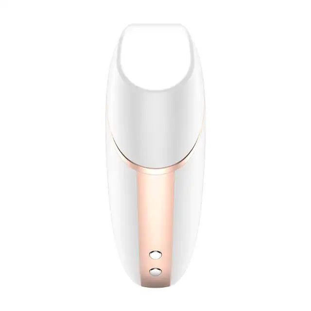 Satisfyer - Love Triangle White. Sensualny stymulator z silnymi wibracjami, sterowany aplikacją.