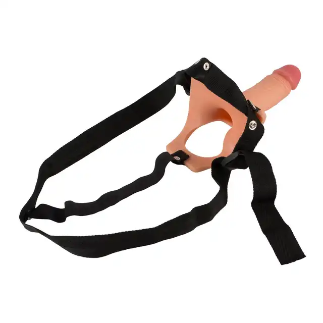 RealistiXXX - Sleeve Strap-on. Strapon unisex, wydłuża penisa o kilka cm! Przyjemny w dotyku matriał, realistyczny wygląd. 