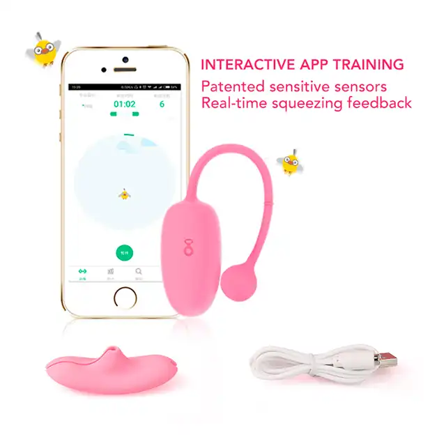 Magic Motion - Kegel Coach Smart Exerciser. Super inteligentne kulki gejszy kontrolowane aplikacją. Ćwicz mięśnie kegla z aplikacją!