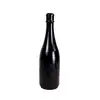 All Black - Champagne Bottle Medium. 34,5 x 9 cm. Silikonowe dildo w kształcie butelki. 
