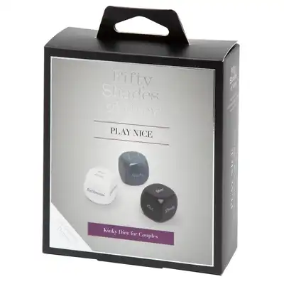 Fifty Shades of Grey - Play Nice, Game Dice. Kostki do gry dla par. 