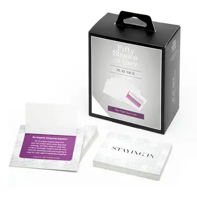 Fifty Shades of Grey - Play Nice Night Date Card Game. Gra karciana dla par. 