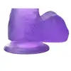 LoveToy - Purple Jelly Dildo. Żelowe dildo w fioletowym kolorze. Elastyczne, z mocną przyssawką. 15 cm długości. 
