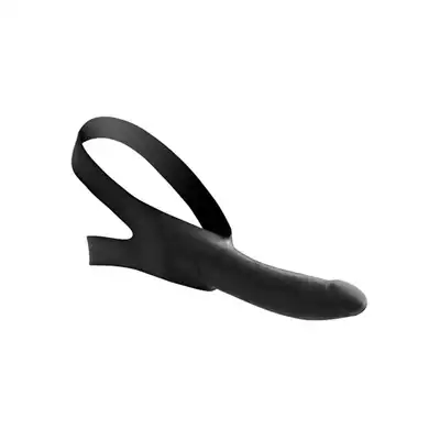 Master Series Face Fuck Strap On Mouth Gag - Knebel z dildo