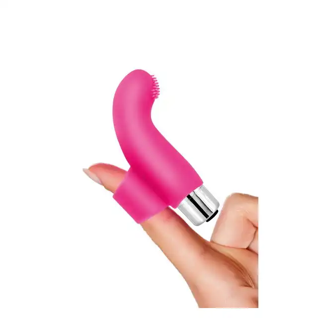 Yoba - Heart Finger Vibrator. Super przyjemny w dotyku mini wibrator na paluszek. 