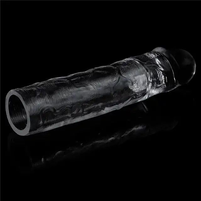 LoveToy - Clear Penis Sleeve 2". Nakładka na penisa, pogrubienie, wydłużenie. Przezroczysty kolor!