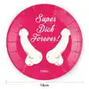 LoveToy - Paper Penis Plater. Papierowe talerzyki z nadrukowanymi penisami. Zabawny prezent!