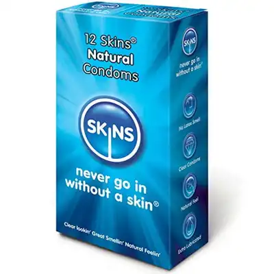 Skins Natural - prezerwatywy klasyczne 12 szt.