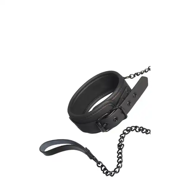 Blaze - Collar and Leash. Obroża ze smyczą, wygodne i bezpieczne dla ciała. Hipoalergiczny materiał, wysoka jakość. 