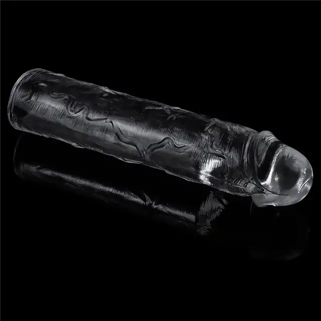 LoveToy - Clear Penis Sleeve 2". Nakładka na penisa, pogrubienie, wydłużenie. Przezroczysty kolor!