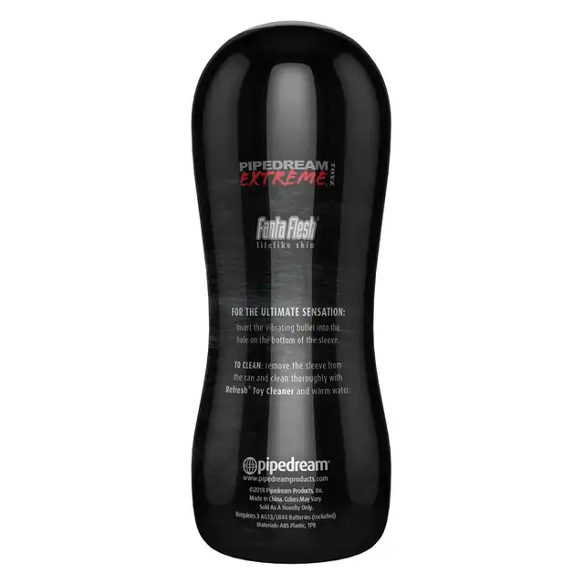 PDX Elite - Pussy Vibrating Stroker. Realistyczna sztuczna wagina, rozciągliwa przyjemna w dotyku cyberskóra!  
