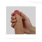 LoveToy - Dildo 8" Nature Cock. Super giętkie, elastyczne dildo z najwyższej jakości cyberskóry. 20,5 cm długości, 3,6 cm grubości.