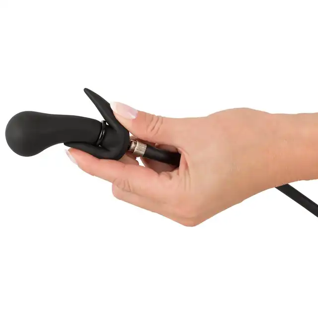You2Toys - Inflatable Plug. Pompowany plug analny, z możliwością odpięcia pompki. Idealny do zabawy analnej dla początkujących i ekspertów. 