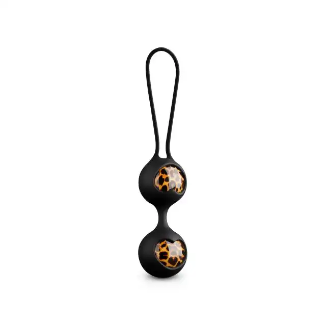 Panthra - Zane Geisha Balls. Kulki gejszy w panterkę! 62 g, idealne do ćwiczeń kegla. 