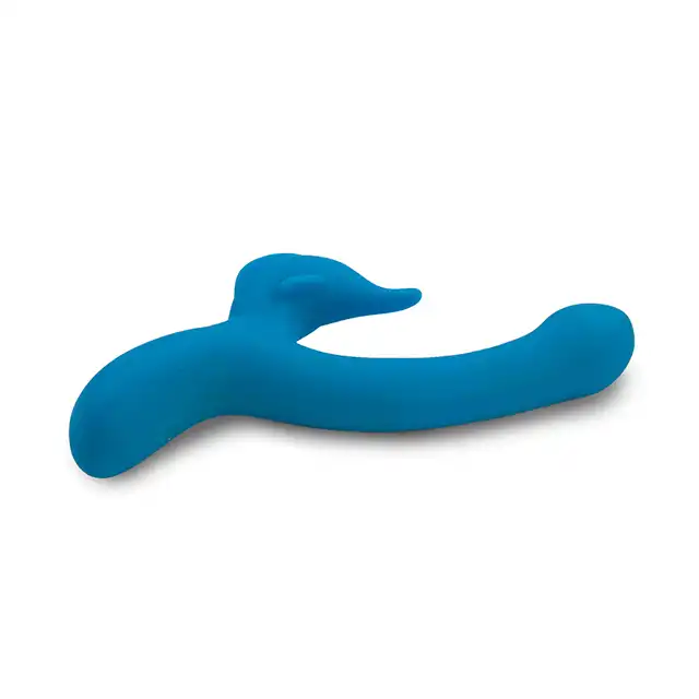 LoveBuddies - Dolphin. Super wyprofilowany wibrator delfinek do podwójnej stymulacji. Wodoodporny, silny, cichy. Mega Sale!