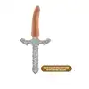 The Realm - Realistick 7,5 inch Lock On Dildo. Super realistyczne dildo, idealne do rękojeści w kształcie miecza.