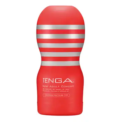 Tenga - Original Vacuum Cup Medium. Nowoczesny masturbator renomowanej marki. Realistyczny otwór. 