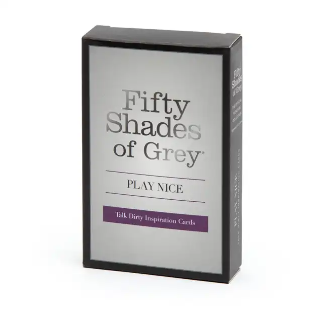 Fifty Shades of Grey - Play Nice Talk Dirty Card Game. Gra karciana dla par. 