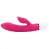 LoveToy - Rabbit Vibrator. Super gładki wibrator z króliczkiem, wodoodporny, 2 silniczki i 7 trybów wibracji! 20,5 cm długości. 