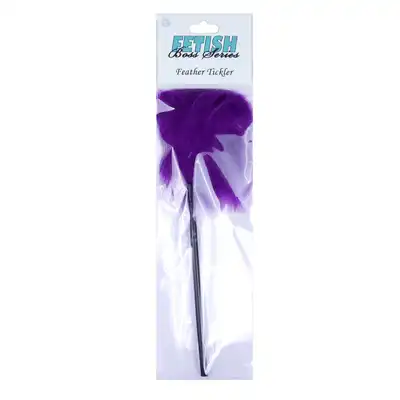 Bseries - Feather Tickler Purple - Boss Series Fetish