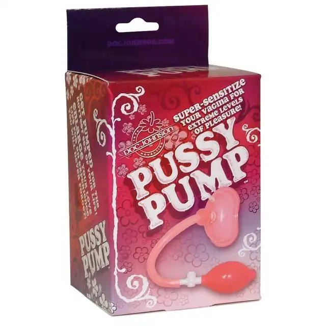 Doc Johnson - Pink Pussy Pump. Różowa klasyczna pompka do waginy. Wzmacnia orgazm i poprawia ukrwienie. 