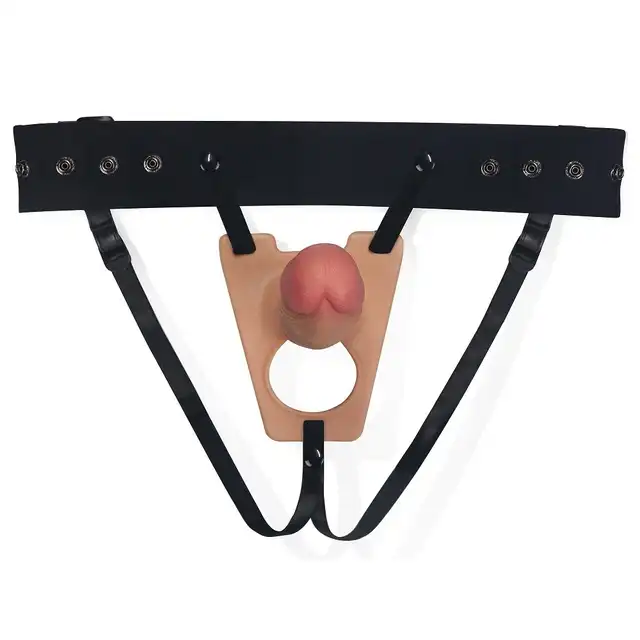 LoveToy - Strap-on Rodeo G 8". Strap-on z dziurką - unisex. Najlepszy na rynku!