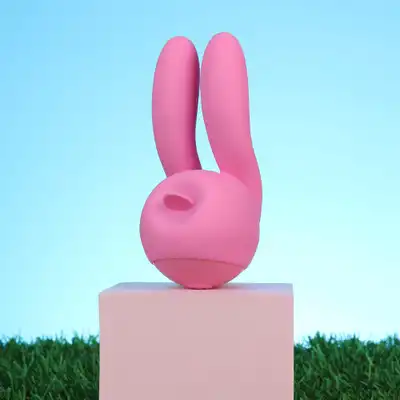 Femme Toys - Bunny Funny. Króliczek stymulujący łechtaczkę. Aksamitnie gładka powierzchnia, dyskretny wygląd. 