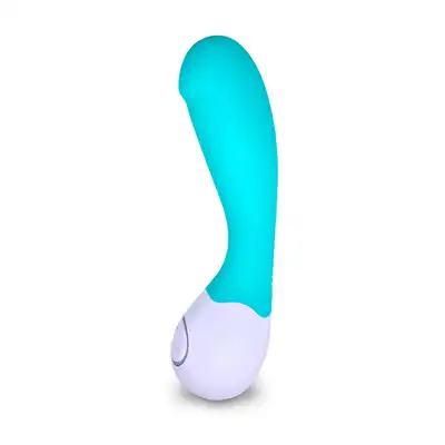 Lovelife by OhMiBod - Cuddle Mini G-Spot Vibe Turquoise. Profesjonalny mini stymulator punktu G!