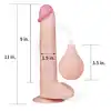 LoveToy - Squirting Dildo 11". Dildo z wytryskiem. Ultra delikatna w dotyku powierzchnia, realistyczne doznania. 