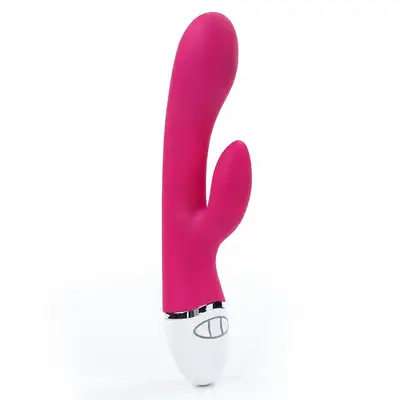 Lovetoy - Dreamer Rabbit Vibrator. Silikonowy wibrator z króliczkiem i 2 silniczkami 