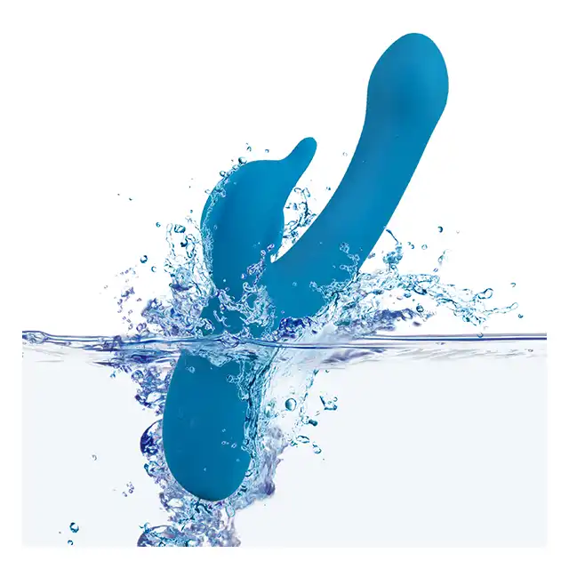 LoveBuddies - Dolphin. Super wyprofilowany wibrator delfinek do podwójnej stymulacji. Wodoodporny, silny, cichy. Mega Sale!