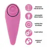 FeelzToys - FemmeGasm Tapping &amp; Tickling Vibrator Pink. Stymulujący wibrator z funkcją tap&amp;tickle. Mega Sale!