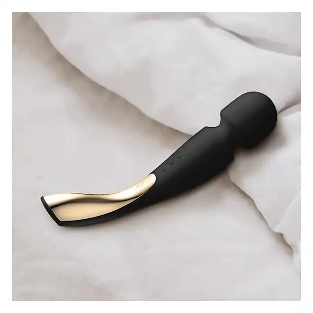 Lelo - Smart Wand 2 Massager Large Black. Luksusowy masażer o wyjątkowej mocy i stylowym designie, relaks i głębokie rozluźnienie mięśni