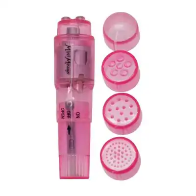 Toyz 4 Lovers - Timeless 4 suprises. Mini stymulator łechtaczki z wymiennymi 4 nakładkami. Wodoodporny.