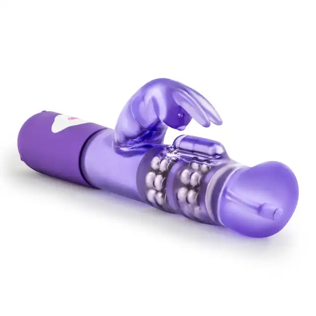 Blush - Luxe G Rabbit. Rotacyjny wibrator z 3 poziomowymi kuleczkami i króliczkiem