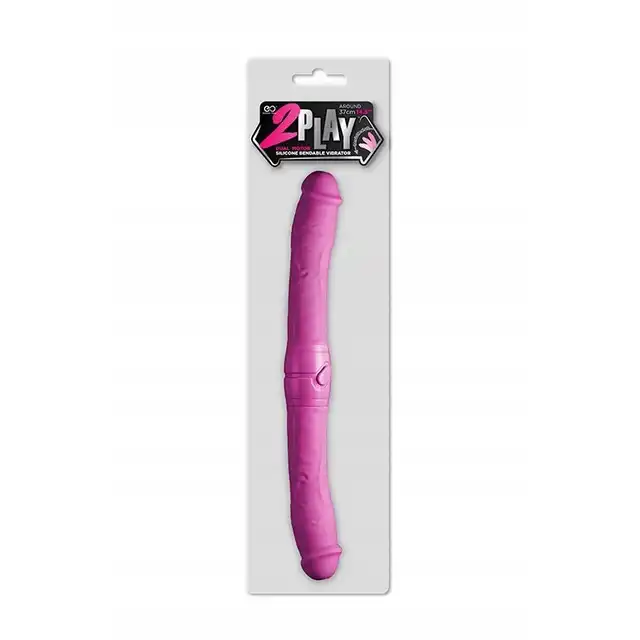 NMC - 2 Play Double Vibrating Dong. Dwustronny wibrator. Idealny do podwójnej penetracji 36 cm 