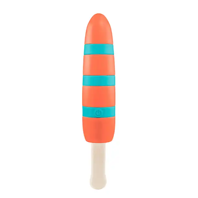 Tonga - Popsicle Vibe USB. Kolorowy silikonowy wibrator. USB, 10  trybów wibracji. 